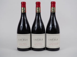 Vente aux enchères 3 BOUTEILLES LAFAGE CAYROL 'V.V.' CÔTES CATALANES - 2015 