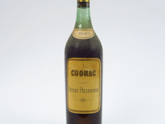 Vente aux enchères 1 BOUTEILLE COGNAC HIVERT PELLEVOISIN - 1840