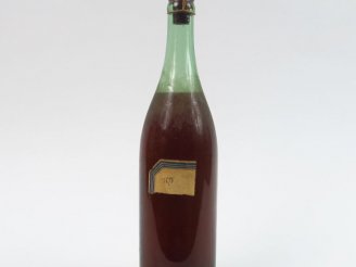 Vente aux enchères 1 BOUTEILLE PRESUMEE COGNAC (MISE PARTICULIERE) 1L - 8 CM - 1875 (MILL