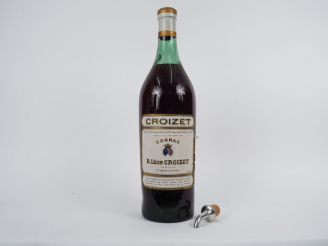 Vente aux enchères 1 VIEUX FLACON (2,5 l) COGNAC CROIZET