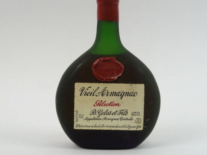1 BOUTEILLE VIEIL ARMAGNAC 'SELECTION' GELAS   FILS