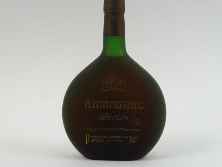 1 ARMAGNAC 'SELECTION' GELAS   FILS - COFFRET
