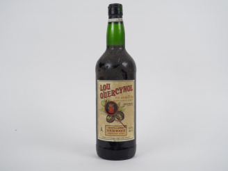 Vente aux enchères 1 BOUTEILLE LOU QUERCYNOL APERITIF REGIONAL L. ROQUES - CAPS DECOUPEE
