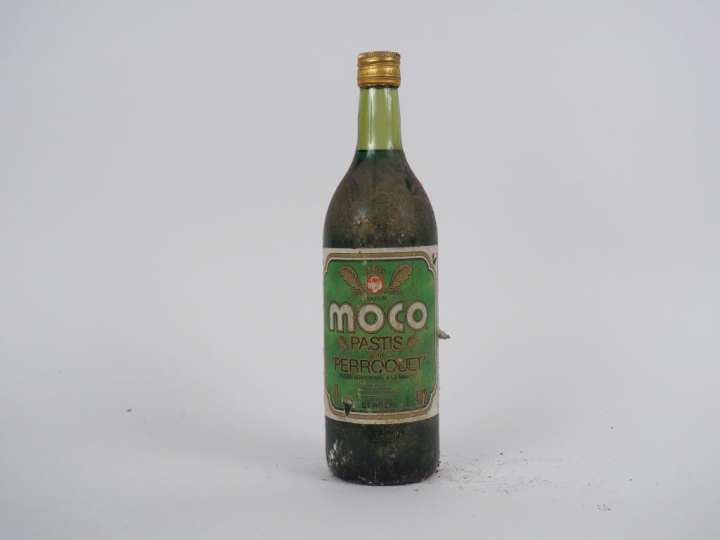 1 VIEILLE BOUTEILLE PASTIS PERROQUET MOCO