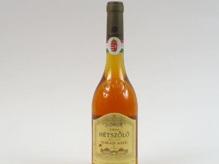 1 BOUTEILLE (50 cl) TOKAJI ASZU 4 PUTTONYOS HETSZOLO - 1999
