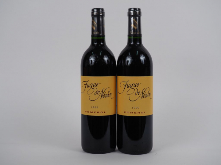 2 BOUTEILLES FUGUE DE NENIN POMEROL - 1999