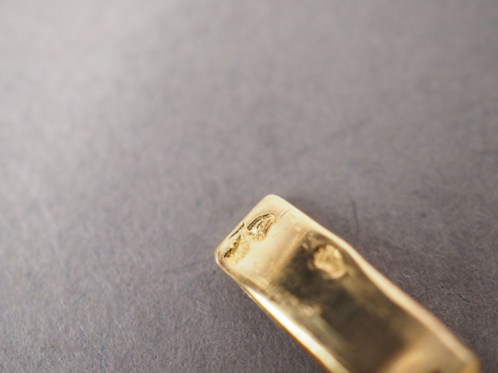 Bracelet souple en or jaune, maille gourmette.  Poids. 29,64 g
