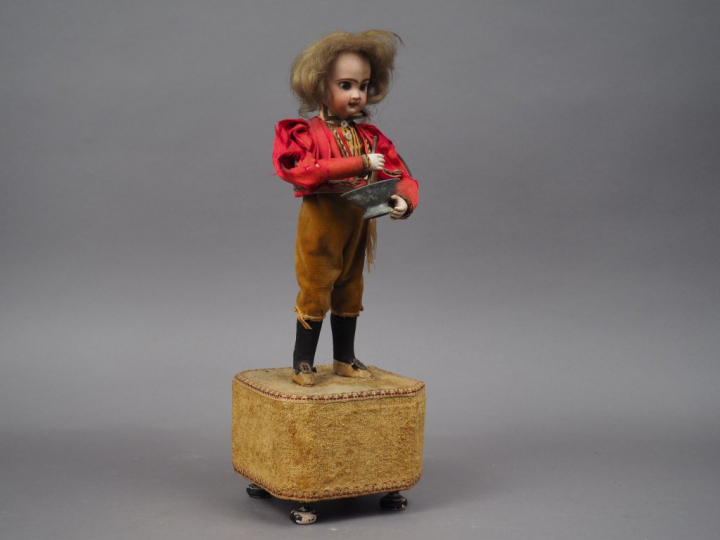 Automate ROULLET-DECAMPS. "Le souffleur de bulles de savon". Vêtements