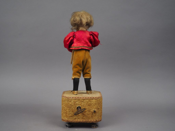 Automate ROULLET-DECAMPS. "Le souffleur de bulles de savon". Vêtements