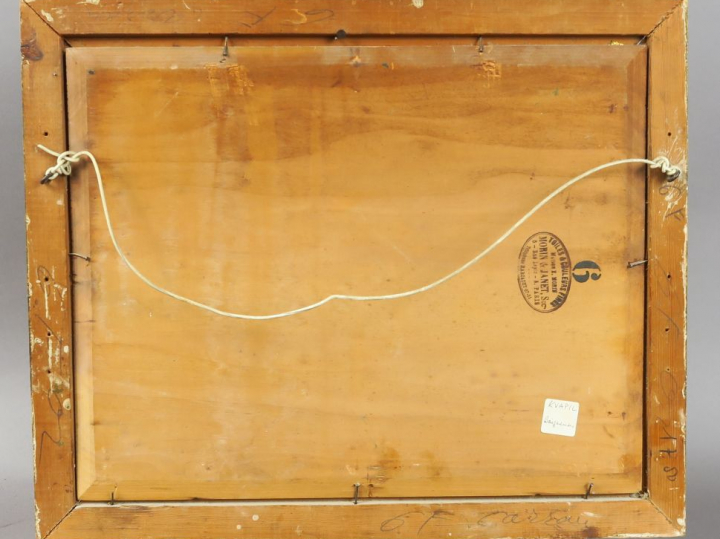 KUAPIL. "Baigneuses". Huile sur panneau, signée en bas à droite et dat