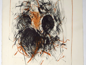 Vente aux enchères Joan MITCHELL. "Compositions abstraites". Quatre lithographies. Dim. :