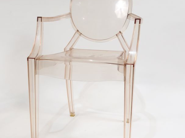 Philippe STARCK – KARTELL éditeur.  Paire de fauteuils modèle "Louis G