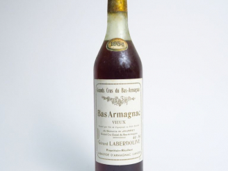 Vente aux enchères 1 BOUTEILLE BAS ARMAGNAC DOMAINE DE JAURREY GERARD LABERDOLIVE 44° - 1