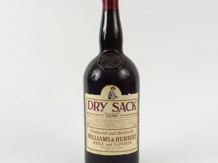 1 BOUTEILLE SHERRY DRY SACK WILLIAMS   HUMBERT