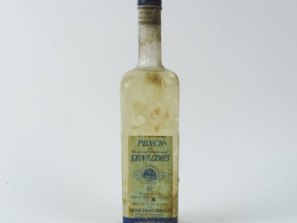 Vente aux enchères 1 VIEILLE BOUTEILLE PUNCH AU RHUM DES PLANTATIONS SAINT JAMES 37°