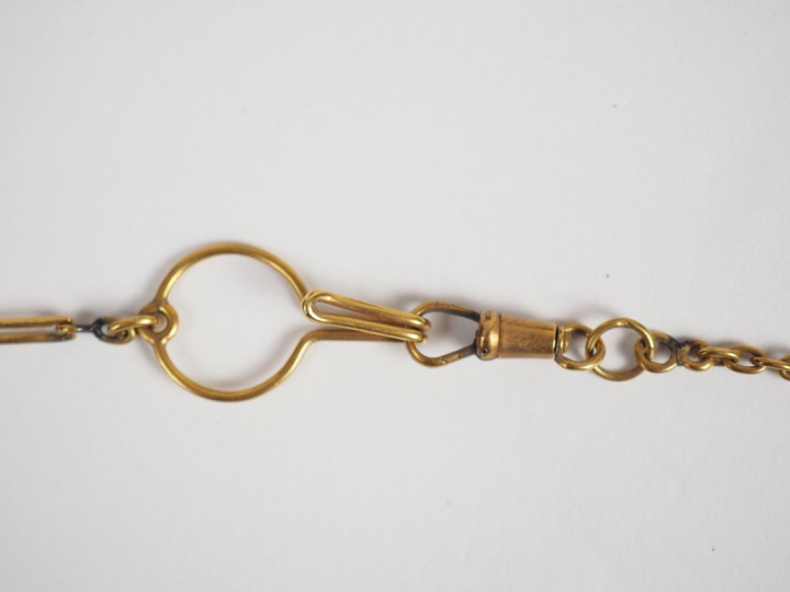 Giletière en or jaune. Poids. 21,95 g