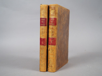 Vente aux enchères BOISARD. Fables. Paris, Lacombe 1777. 2 vol. in-8. Basane marbrée, dos