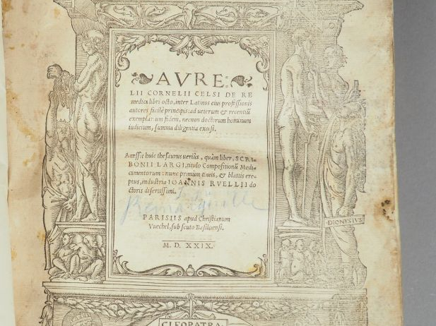 CELSIUS. Aurelii Cornelii Celsius. De re medica libri octo. – SCRIBUNI