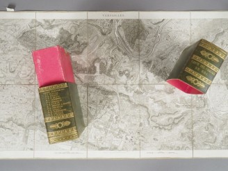 Vente aux enchères [CHASSES DU ROI]. Carte des environs de Versailles, dite des Chasses d