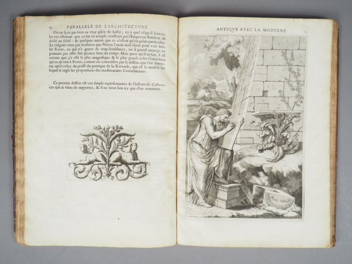 FREART (Roland, Sieur de Chambray). Parallèle de l'Architecture antiqu