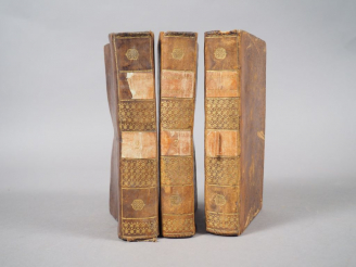 Vente aux enchères NECKER. De l'administration des finances de la France. 1785. 3 vol. in