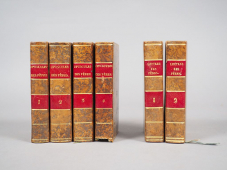 Vente aux enchères OPUSCULE DES PÈRES. Paris, librairie classique-élémentaire 1822-1823. 