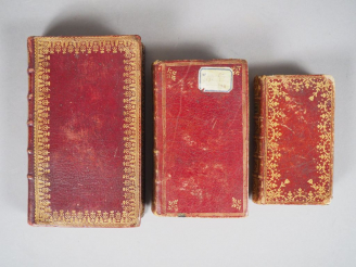 Vente aux enchères 3 ouvrages. "Heures militaires", "Semaine sainte", "Diurne parisien". 