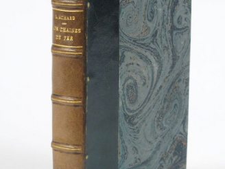 Vente aux enchères ACHARD (Amédée). Les chaînes de fer. Paris, Hachette 1867. in-12. 1/2 