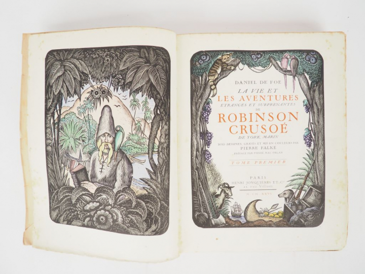 DE FOE (Daniel). La Vie et les aventures étranges et surprenantes de R