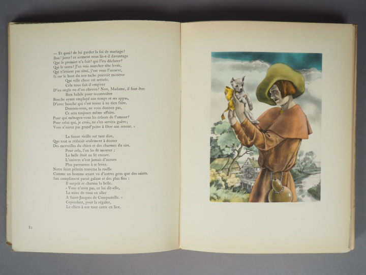 LA FONTAINE. Contes et Nouvelles. Illustrations en couleurs de BRUNELL