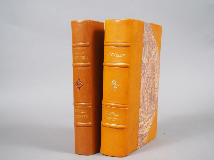 LA FONTAINE. Œuvres inédites recueillies par Paul Lacroix. Hachette, 1