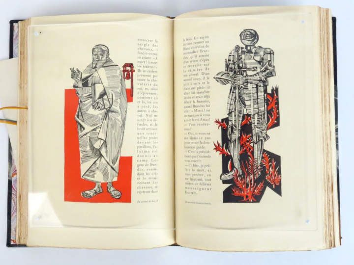 LANCELOT DU LAC. Roman de la Table Ronde mis en nouveau langage par PA