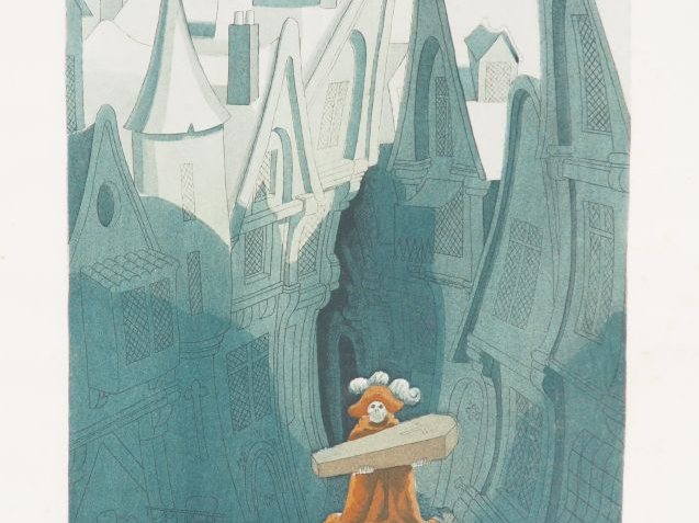 LE SAGE. Le Diable boiteux illustré de compositions en couleurs de Dub