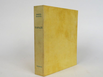 Vente aux enchères PAGNOL (Marcel). Topaze. Illustrations de DUBOUT. Monte-Carlo, Edition