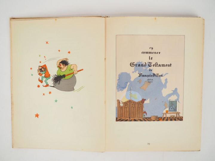 VILLON (François). Œuvres, illustrées par Jean DRATZ. Paris, La Nef d'