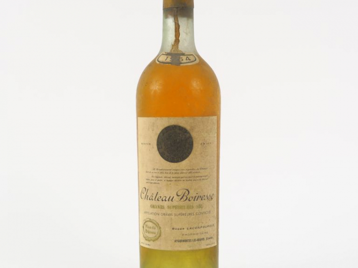 1 BOUTEILLE CHÂTEAU BOIRESSE GRAVES SUPERIEURES - 1964 - LB