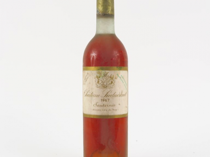 1 BOUTEILLE CHÂTEAU SUDUIRAUT 1er CC SAUTERNES - 1967 - BG