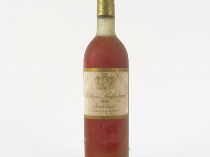 1 BOUTEILLE CHÂTEAU SUDUIRAUT 1er CC SAUTERNES - 1967 - LB