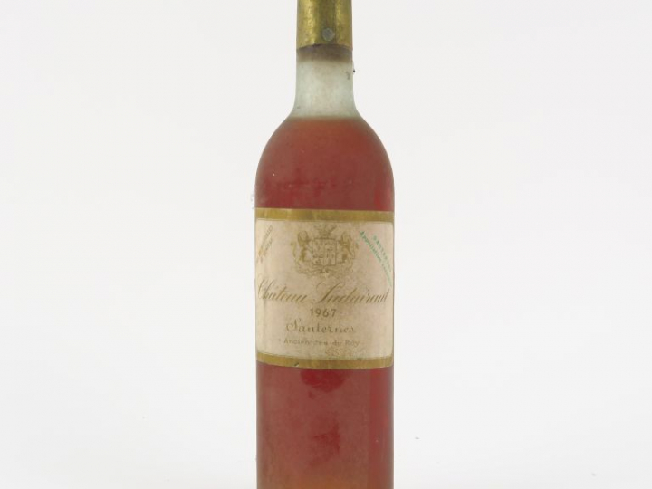 1 BOUTEILLE CHÂTEAU SUDUIRAUT 1er CC SAUTERNES - 1967 - HEP