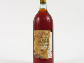 Vente aux enchères 1 MAGNUM CHÂTEAU HAUT BERGERON SAUTERNES - 1983 - BG++/ET