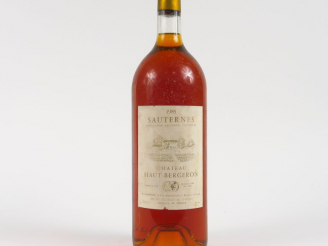 Vente aux enchères 1 MAGNUM CHÂTEAU HAUT BERGERON SAUTERNES - 1985