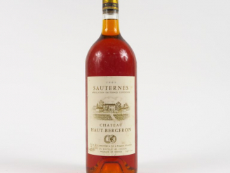 Vente aux enchères 1 MAGNUM CHÂTEAU HAUT BERGERON SAUTERNES - 1989