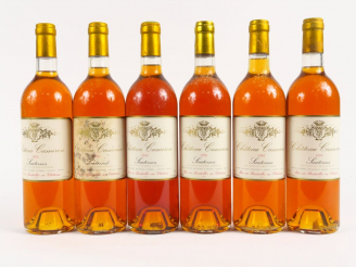 Vente aux enchères 6 BOUTEILLES CHÂTEAU CAMERON SAUTERNES - 1990