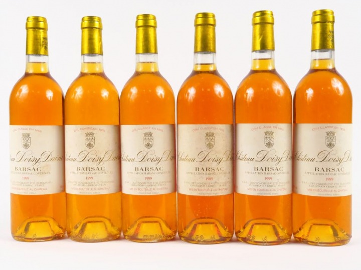 6 BOUTEILLES CHÂTEAU DOISY DAENE CC SAUTERNES - 1999