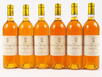 Vente aux enchères 6 BOUTEILLES CHÂTEAU DOISY DAENE CC SAUTERNES - 1999