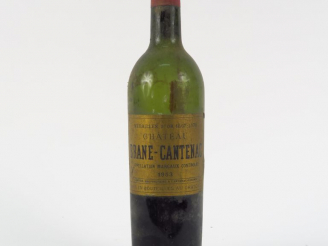 Vente aux enchères 1 BOUTEILLE CHÂTEAU BRANE CANTENAC GCC MARGAUX - 1953 - TRES GRANDE VI