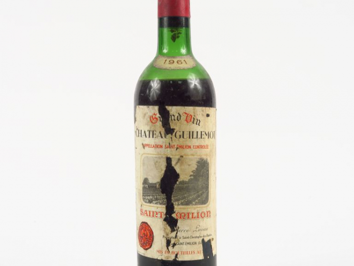 1 BOUTEILLE CHÂTEAU GUILLEMONT ST EMILION - 1961 -BEP/EA