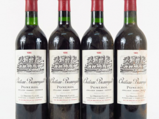 Vente aux enchères 4 BOUTEILLES CHÂTEAU BEAUREGARD POMEROL - 1986 - 1 BG