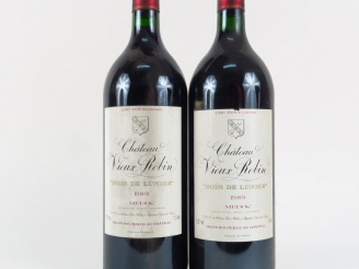 Vente aux enchères 2 MAGNUMS CHÂTEAU VIEUX ROBIN 'BOIS DE LUNIER' CB MEDOC - 1989