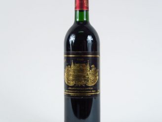 Vente aux enchères 1 BOUTEILLE CHÂTEAU PALMER GCC MARGAUX - 1990 - BG+